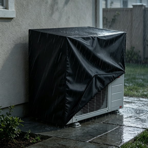 Waterproof Universal Generator Cover, Outdoor Generator Tent Running Cover, Portable Generator Enclosure Oxford Fabric with Elastic Drawstring(34"x34"x38")