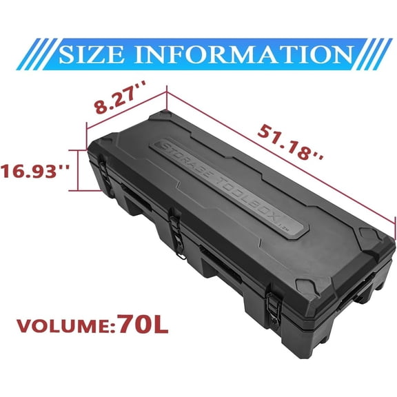 Waterproof Vehicle Roof Mount Travel Storage Box Car Top Cargo Carrier with Lock