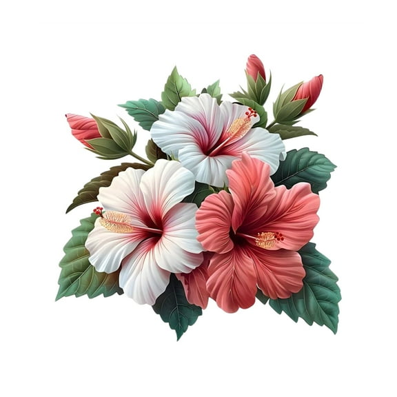 Waterproof Vinyl Car Decoration Stickers 5.91x5.91in | Removable Rose Floral Decal for Auto/Bathroom Tiles/Motorcycle | Scratch Cover & Paint Protection (Green 0.02lb)