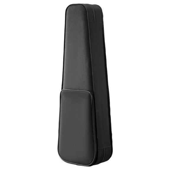 Waterproof Violin Case with Plush Lining, Lightweight Travel Bag, Dual Shoulder Straps, Anti-Scratch, Professional Triangular Design for Full Size Violin, Black