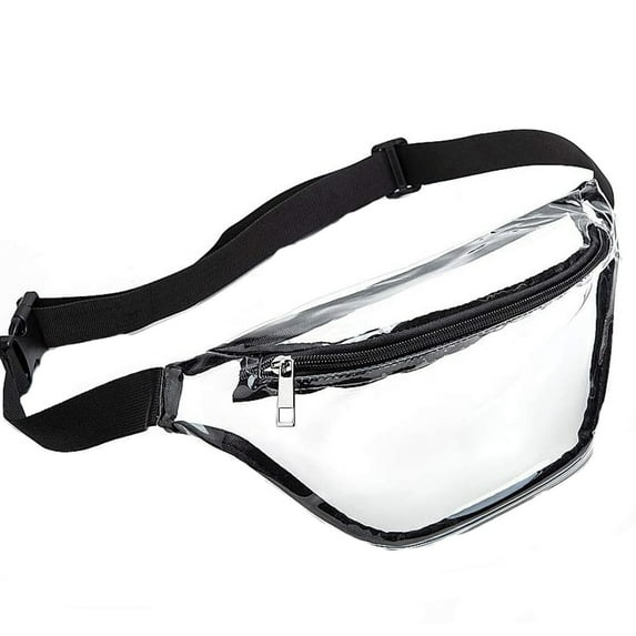 Waterproof Waist Bag Clear Fanny Pack Women Waterproof Small Clear Waist Bag Cute Waist Pack With Adjustable Strap Clear Bag Stadium Approved