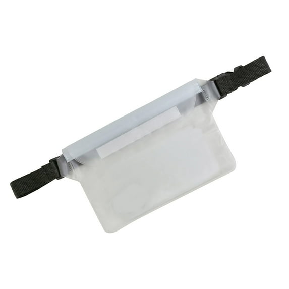 Waterproof Waist Pouch with Adjustable Strap | Dry Bag for Phone & Valuables | Touchscreen Friendly | for Swimming, Kayaking, Beach & Camping | 1 Pack