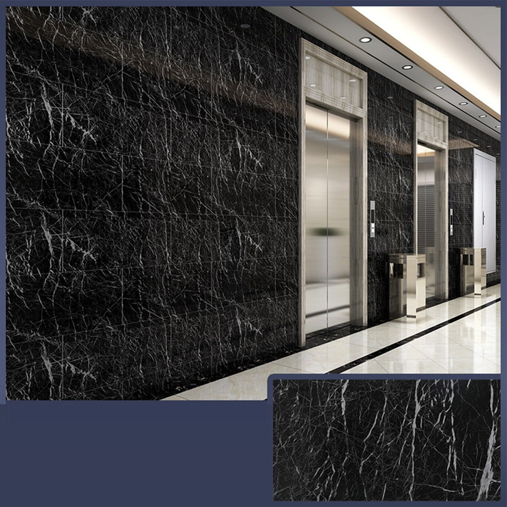 Waterproof Wall Sticker Marble Tiles Sticker Kitchen Home Bathroom