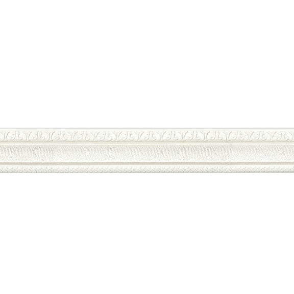 Waterproof Wallpaper Border 3D Pattern Wall Decor Removable Self Adhesive Kitchen Bathroom Tiles Sticker 3.14X90.55 Inch by WEIWEIGG