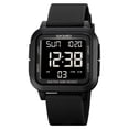 thumbnail image 1 of Waterproof Watch, 50M Water Resistant Digital Sport Watch, High-Definition Night Light Display Steel Bracelet Multi-Function Alarm Stopwatch, 1 of 7