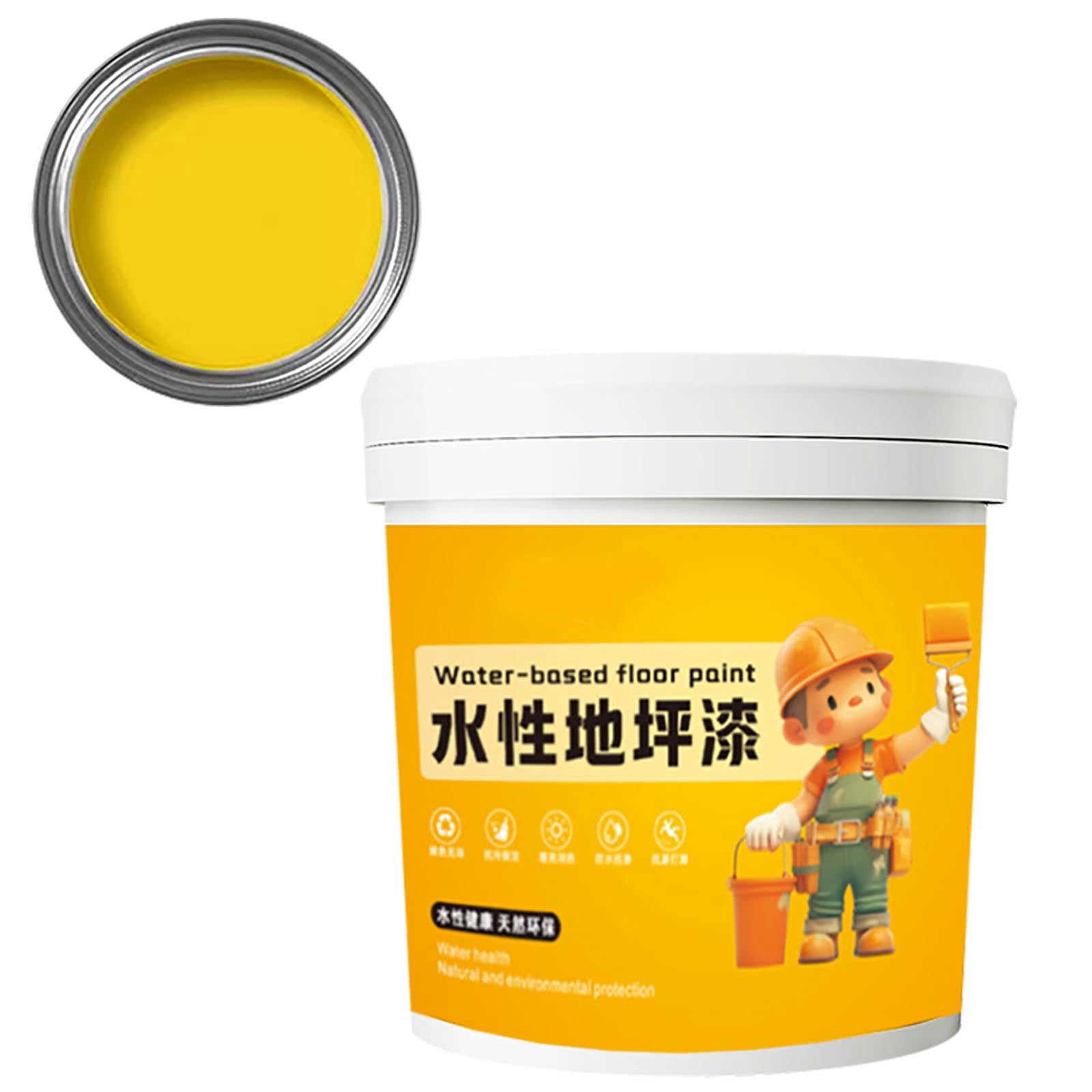 Waterproof Water-Based Epoxy Floor Paint, Quick-Dry Anti-Slip Water-Based Floor Paint, Waterproof Epoxy Floor Paint, Water-Based Floor Paint, Garage Floor Paint, Anti-Slip Concrete Floor Paint