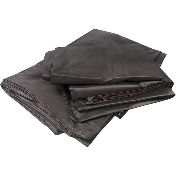 Waterproof Water Resistant Internal Inner Dog Cat Bed Pillow Zipper Cover Liner Case (47X29X4 INCHES (2PACK))