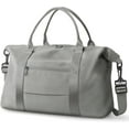 thumbnail image 1 of Waterproof Weekender Bag for Women, Travel Duffle with Trolley Sleeve, Overnight Hospital Bag for Labor Delivery, Carry On Luggage for Men, Sports Gym Essentials, 1 of 7