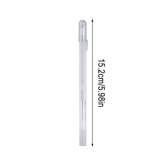 Waterproof White Gel Pens for Fine Detailing - Perfect for Illustration, Sketching, and Adult Coloring