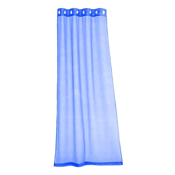 Waterproof Window Screen 83x52 Inch Outdoor Pavilion Patio Sun Shade Curtain with Metal Hooks, UV Protection & Easy Clean Polyester