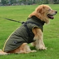 thumbnail image 1 of Waterproof Windproof Dog Coat Cold Weather Warm Dog Jacket Reversible Stormguard Winter Dog Vest for Medium Large Dogs, 1 of 5