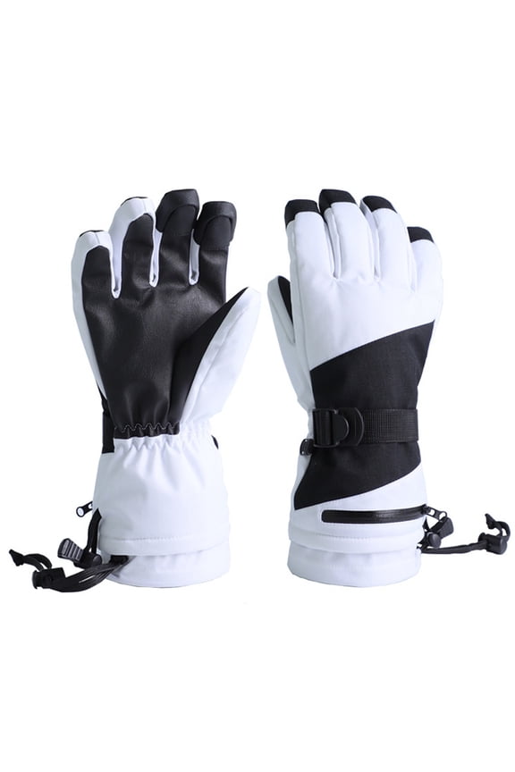Waterproof Windproof Touchscreen Ski Gloves for Adults