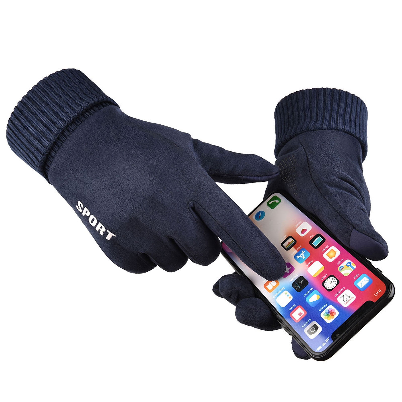 Waterproof & Windproof Winter Gloves for Men/Women, AntiSlip Thermal