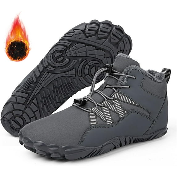 Waterproof Winter Barefoot Hiking Boots Men Trail Running Healthy Non-Slip