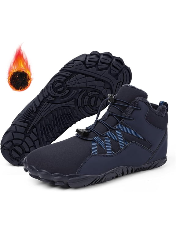 Waterproof Winter Barefoot Hiking Boots Men Trail Running Healthy Non-Slip