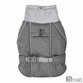 thumbnail image 1 of Waterproof Winter Dog Jacket, Reflective Warm Padded Pet Coat With Adjustable Straits For Small Medium Large Dogs, Cold Weather Outdoor Dog Clothing,M,Grey,XL, 1 of 21