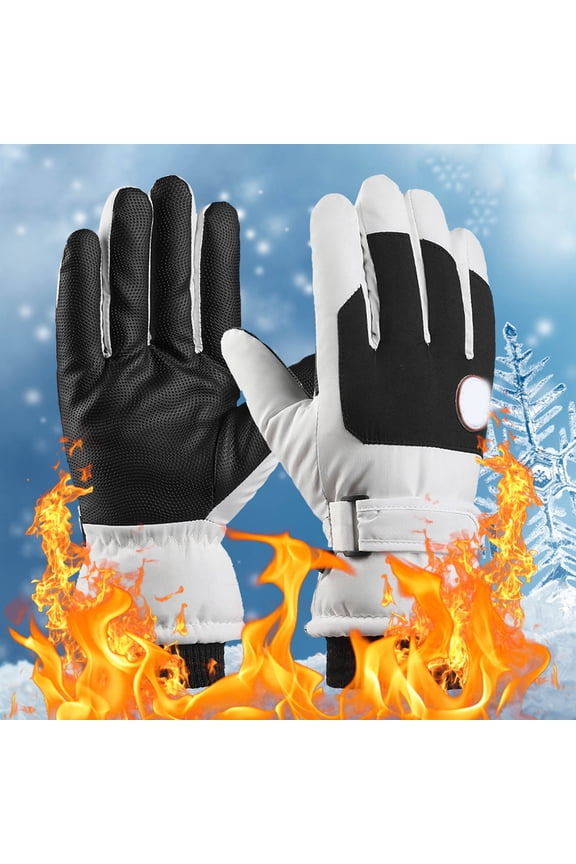 Waterproof Winter Gloves for Men and Women, Touch Screen Breathable Cold Weather Gloves, Snow Ski Gloves, Winter Touchscreen Windproof Gloves, for Skiing Running Cycling Hiking
