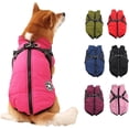 thumbnail image 1 of Waterproof Winter Jacket with Built-in Harness,Fleece Dog Vest,Waterproof Windproof Winter Warm Coats Jacket for All Dogs/Cats, 1 of 5