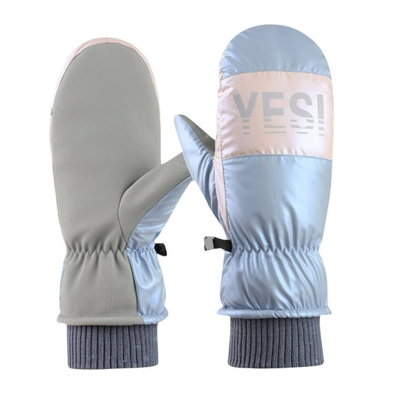 Waterproof Winter Ski Snow Gloves for Women Warm Fleece Lined Windproof Cold Weather Thick Warm Snow Gloves Mittens