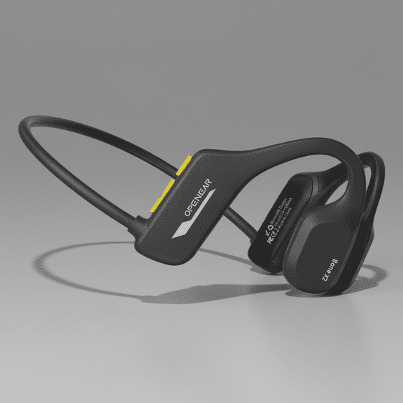 Waterproof Wireless Bone Conduction Headphone With 8GB Memory, Black