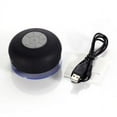 thumbnail image 1 of Waterproof Wireless Portable Water Resistant Speaker With Built-In Mic - Black, 1 of 4