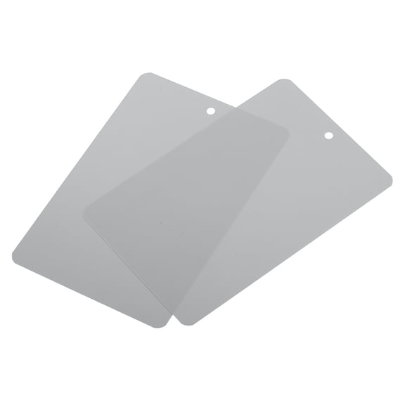 Waterproof Wires Plastic Shipping Tags for Product Identification, 3.2 x 5 Inch Gray 50Packs