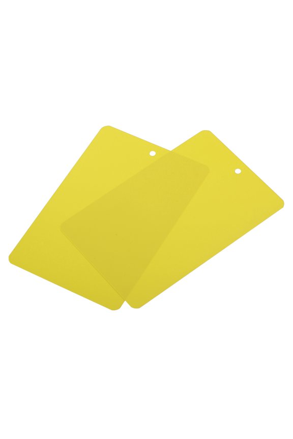 Waterproof Wires Plastic Shipping Tags for Product Identification, 3.2 x 5 Inch Yellow 50Packs