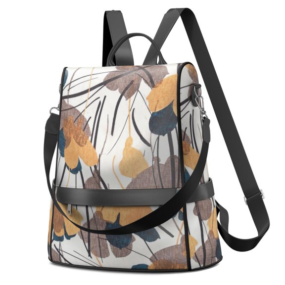 Waterproof Women's Nylon Backpack Purse - Lightweight Boho Casual Shoulder Bag Anti-Theft Daypack, Convertible Fashion Crossbody Bag for Daily Use, Travel, Work & School,