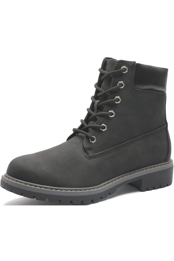 Women's Waterproof Work Boots Low heel Ankle Boots