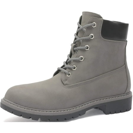 Yolanda Zula Women's Waterproof Work Boots Low heel Ankle Boots