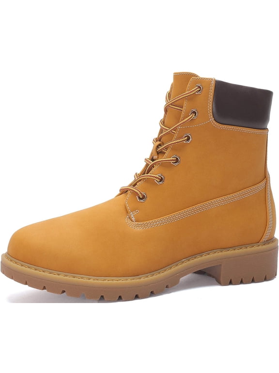 Women's Waterproof Work Boots Low heel Ankle Boots