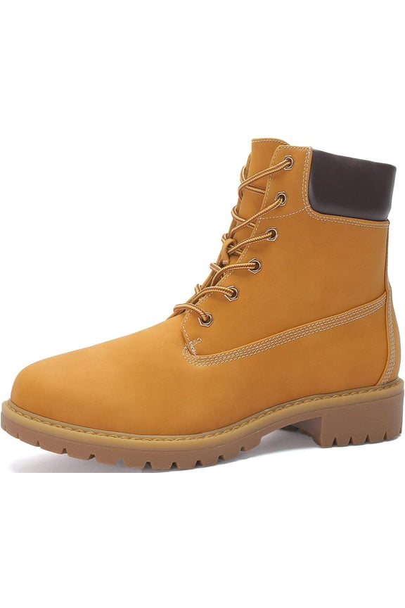 Women's Waterproof Work Boots Low heel Ankle Boots