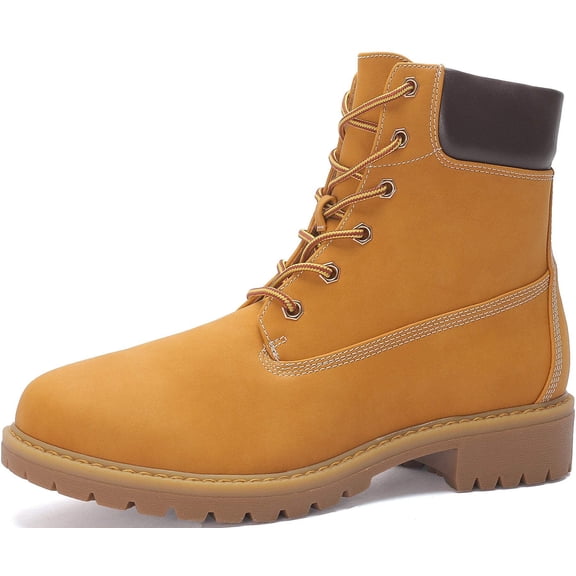 Yolanda Zula Women's Waterproof Work Boots Low heel Ankle Boots