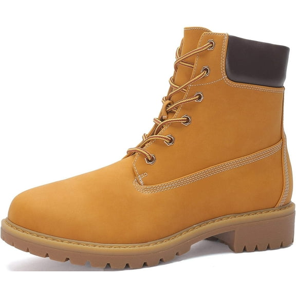 Yolanda Zula Women's Waterproof Work Boots Low heel Ankle Boots