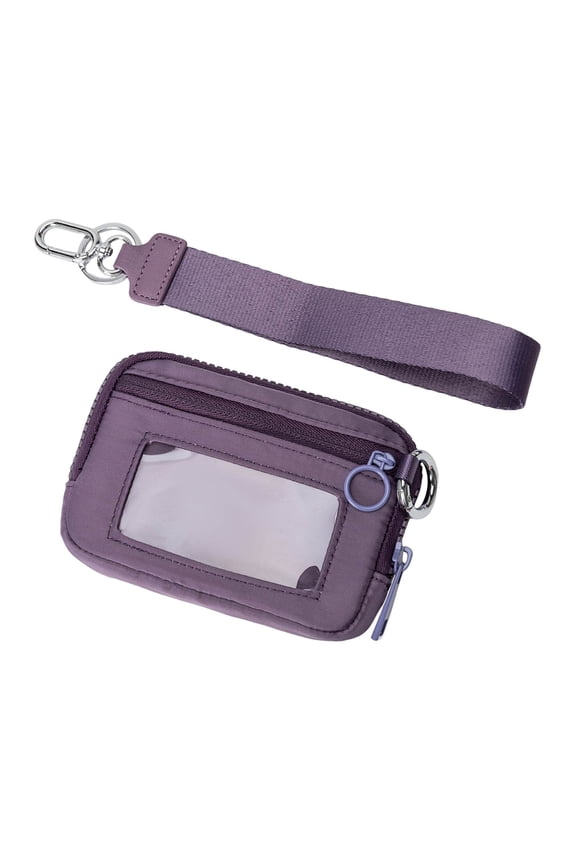 Waterproof Wristlet Pouch with Clear Card Slot, RFID Blocking, Lightweight Travel Wallet for Women, Secure Phone Holder for Running, Gym, Festivals, Daily Essentials Carrier with Wrist Strap