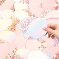 Waterproof Writable Pastel Floral Text Frame Stickers, 150Pcs Spring ...