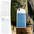 thumbnail image 1 of Waterproof Zip Lock Bags with Hang Hole - Reusable Travel Pouch for Toiletries Cosmetics Towels, Gym Storage organizer, Clear, Ccwuwei, 1 of 9