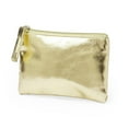 thumbnail image 1 of Waterproof Zipper Slim Purse Storage Coin Bag Short Wallet Card Holder Coin Purses GOLD, 1 of 8
