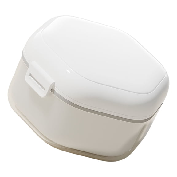 Waterproof and Dustproof Mouth Guard Case Orthodontic Retainer Storage Soaking Box Invisible Teeth Denture Holder