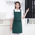 thumbnail image 1 of Waterproof and Oil Resistant Kitchen Apron with Phone Pocket, Adjustable Straps, and Multiple Color Options, 1 of 6