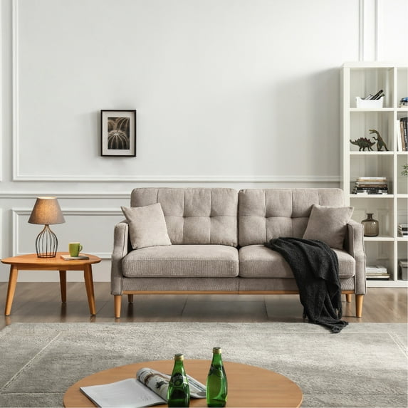Waterproof and Scratch-resistant 3-seater Sofa / Comfortable Seating for Indoor Living