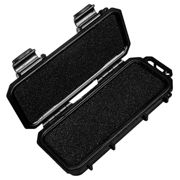 Waterproof and Shockproof Small Tool Case with Foam Lining for Gears Gadgets Travel Outdoor Protective Organizers Box