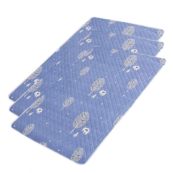 Waterproof and Washable Diaper Pad, Waterproof Quick Drying Nursing Incontinence Reusable Washable Bed Pee Pads for Dogs, Diaper Changing & Adults