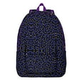 thumbnail image 1 of Waterproof backpack featuring colorful dots and retro polka dot aesthetic, great for travel., 1 of 5