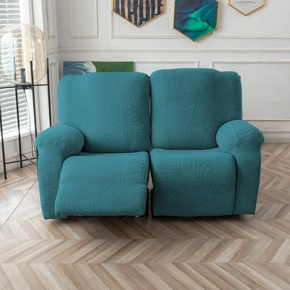 Waterproof Jacquard Stretch Recliner Sofa Cover—Non-Slip, Removable for Living Room & Bedroom Pet-Friendly Home Decor Chair Double Couch Covers