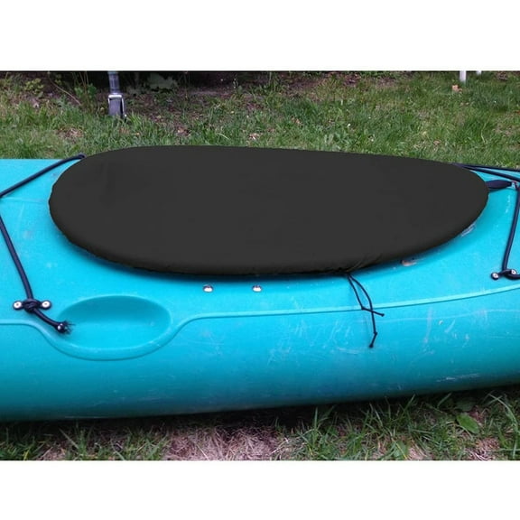 Waterproof for Kayak Cockpit Cover: UV & Weather Resistant Protection for Your 420D:95*56Cm Black