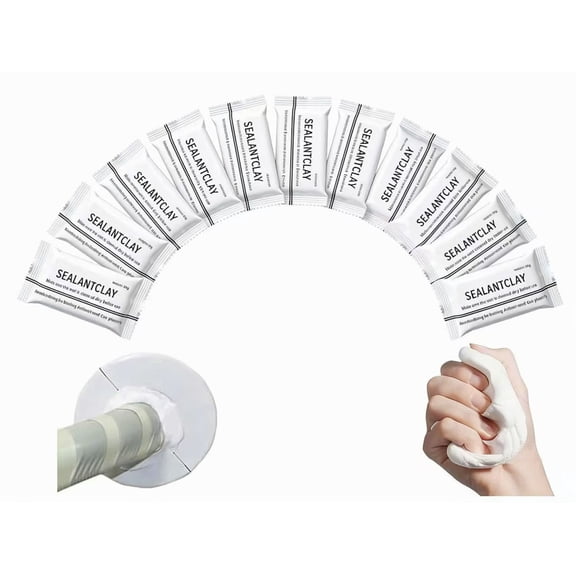 Waterproof sealant paste, 2026 new model white sealant paste for wall repair, quick wall repair paste for holes, cement crack filler for drainage connections, wall holes 20Pcs