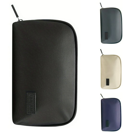 Waterproof small digital bag, storage bag, bag in bag, PU material, waterproof and dustproof, waterproof zipper, sanitary napkin bag, lipstick bag, cosmetic bag, sundries bag