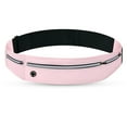 thumbnail image 1 of Waterproof ultra-thin fitness belt bag Mobile phone waist bag Men's and women's close-fitting high-end sports equipment-Pink-L, 1 of 5