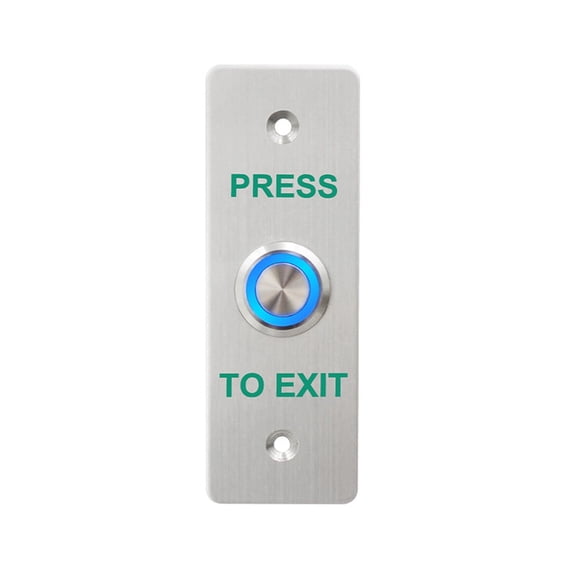 Waterproofed Stainless Steel Round Doorbells Exit Push Button For Outdoor Use In Garden Garages And High Moisture Areas